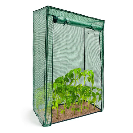 TUN0396 GARTEN GEWÄCHSHAUS TUNNEL FOLIE ZELT FÜR TOMATEN GEMÜSE SÄMLINGE