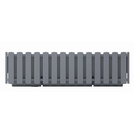 DDEF600W-405U Balkon Topf 58cm mit Griffen Feuchtigkeitsmesser Stone