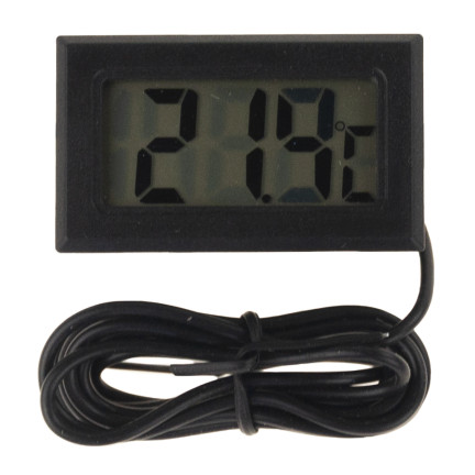 AF23 ELEKTRONICKÝ LCD TEPLOMĚR S AKVARIJNÍ SONDOU