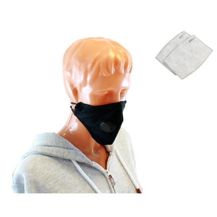 AG303E Sports Mask with 2 Filters and a Valve (PM 2.5)