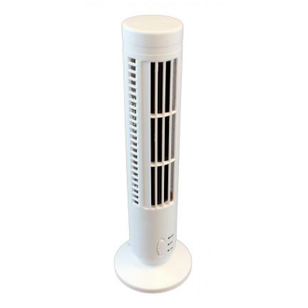 SS72 SLOUPOVÝ VENTILÁTOR ROH USB BEZ ČEPELÍ TICHÝ NASTAVITELNÝ VÝKON