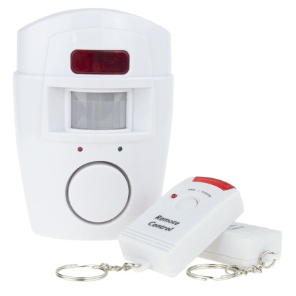 AG77 MINI-ALARM FUNK-BEWEGUNGSMELDER 2 FERNBEDIENUNGEN HAUS ZUM GRUNDSTÜCK