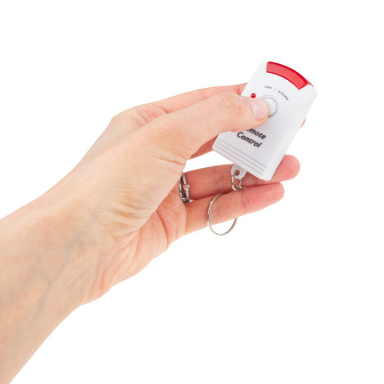 AG77 MINI-ALARM FUNK-BEWEGUNGSMELDER 2 FERNBEDIENUNGEN HAUS ZUM GRUNDSTÜCK