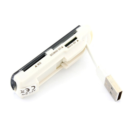 PC56 MULTI USB ČTEČKA PAMĚŤOVÝCH KARET 43 v 1 ALL IN ONE