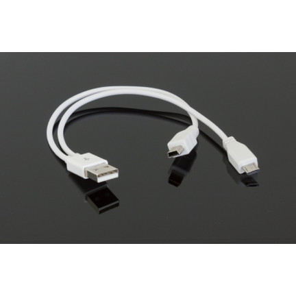 DD28 USB MIKRO MICRO MINI USB ADAPTÉROVÝ KABEL 2v1 
