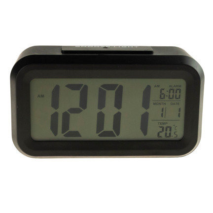 AP29 WECKER DIGITALUHR GROSSES LCD-THERMOMETER TISCHKALENDER SNOOZE