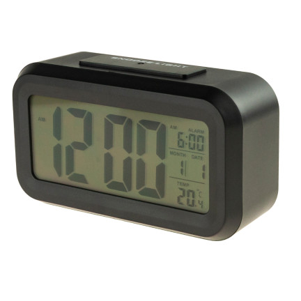 AP29 WECKER DIGITALUHR GROSSES LCD-THERMOMETER TISCHKALENDER SNOOZE