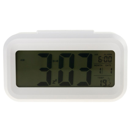 AP29 WECKER DIGITALUHR GROSSES LCD-THERMOMETER TISCHKALENDER SNOOZE