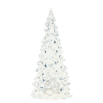 TG51099 SVÍTÍCÍ LED VÁNOČNÍ STROMEK ELEGANTNÍ DEKORATIVNÍ VÁNOČNÍ FIGURKA DÁREK
