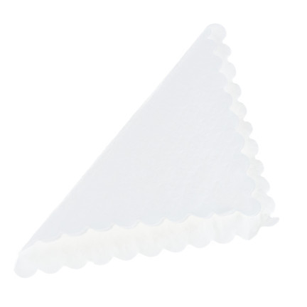 ARP7621 KPL 200SZT. SERWETEK SERWETKI GASTRONOMICZNE BIAŁE ZĄBKOWANE