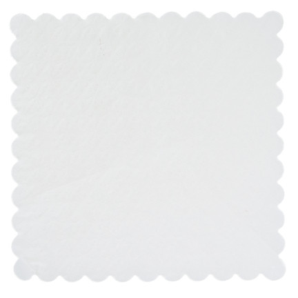 ARP7621 KPL 200SZT. SERWETEK SERWETKI GASTRONOMICZNE BIAŁE ZĄBKOWANE