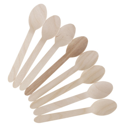 ARP7874 HOLZLÖFFEL LÖFFEL 16 CM 8 STÜCK GRILL GRILLPARTY PARTY
