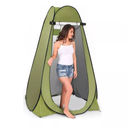 TG64417-2 Folding Beach Shower and Changing Tent, Portable Pop-Up Toilet