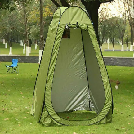 TG64417-2 Folding Beach Shower and Changing Tent, Portable Pop-Up Toilet