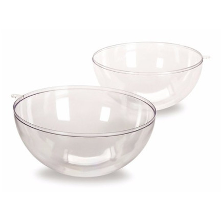 TG39029-BN BOMBLE ACRYLIC FULL FOLDING BALLS PLASTIC 5cm TRANSPARENTNÍ