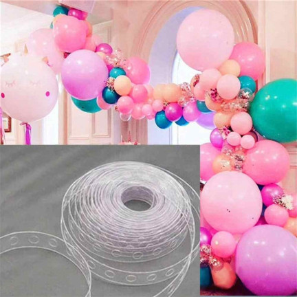 TG53371 BALÓNOVÁ PÁSKA K NAROZENINÁM DÍVKY 5m