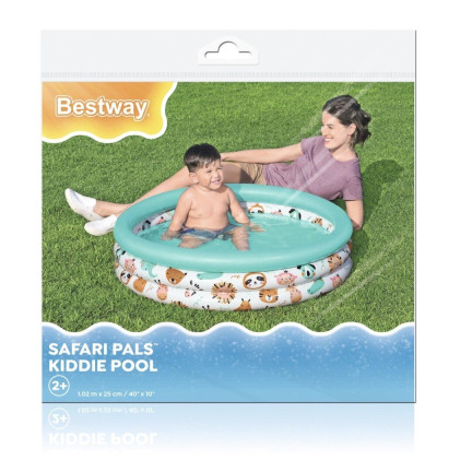 51008 Kinderbecken aufblasbares Planschbecken Fische