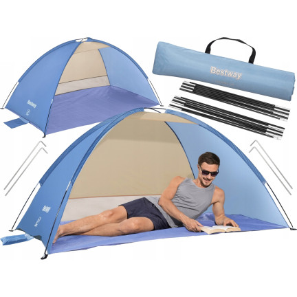 bESTWAY 68105 Strandzelt, 2-Personen, 2m x 1,2m