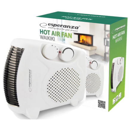 EHH004 ESPERANZA HEIZLÜFTER 1000W/2000W WAIKIKI