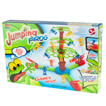 TG71164 JUMPING FROGS FAMILY ARCADE GAME JUMPING FROGS FROG FLEECES
