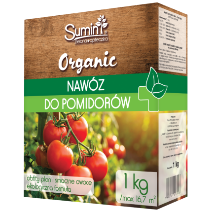 SUM79 Organic Fertilizer for Tomatoes and Vegetables, Sumin Organic, 1 kg, Organic Granules
