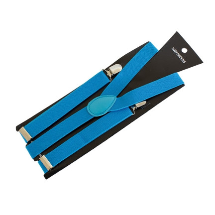 BQ6N GRÖSSE M - XL BLAUE Hosenträger Japan Style