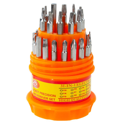 BT14 MULTIFUNKTIONSBOHRMASCHINE 31in1 TORX IMBUS CROSS BLADES