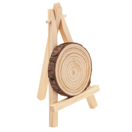 C153902 PLÁTEK DŘEVA + BARVY MINI EASEL DIY KIT