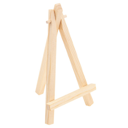 C153902 PLÁTEK DŘEVA + BARVY MINI EASEL DIY KIT