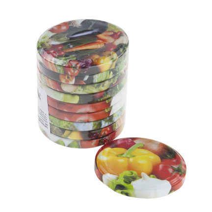 CAPL66KPL008 Glasverschlüsse FI66 Glasverschlüsse 10 St. 6-Punkt-Verschlüsse