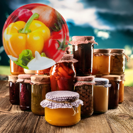 CAPL66KPL008 Glasverschlüsse FI66 Glasverschlüsse 10 St. 6-Punkt-Verschlüsse