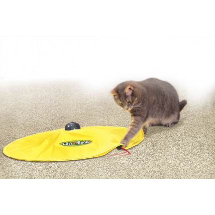 MJ11215 Hračka pro kočky s unikajícím ocasem na baterie