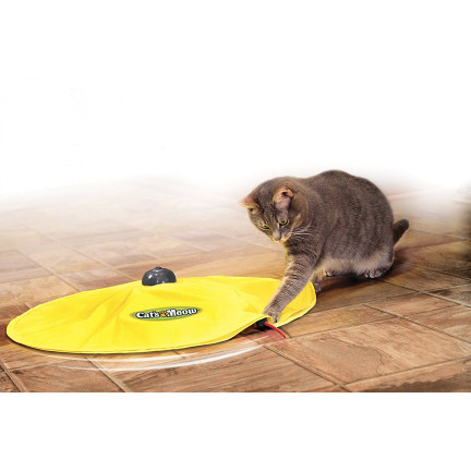 MJ11215 Hračka pro kočky s unikajícím ocasem na baterie