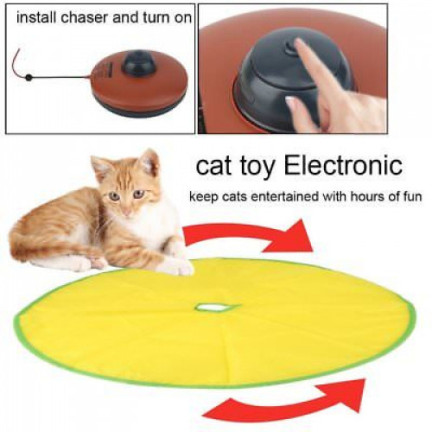 MJ11215 Hračka pro kočky s unikajícím ocasem na baterie