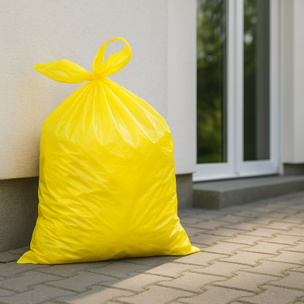 PAC5 RECYCELTE MÜLLSÄCKE 120L 10STK. 70X110CM