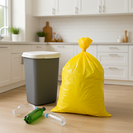 PAC5 RECYCELTE MÜLLSÄCKE 120L 10STK. 70X110CM