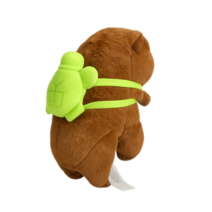 TG81321 CAPYBARA MIT RUCKSACK PLÜSCH MASKOTTCHEN GESCHENK MICKEY KAPI