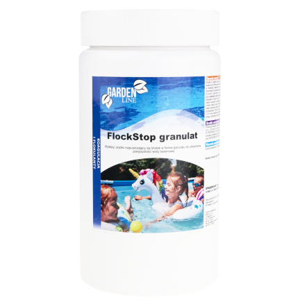 CHEM9488 FLOCKSTOP-GRANULAT FÜR SCHWIMMBADWASSER KOALESZENZ REINWASSER 1KG