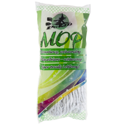 CHOM0032 BAVLNĚNÝ PROVÁZKOVÝ MOP S UNIVERZÁLNÍ KONCOVKOU SE ZÁVITEM