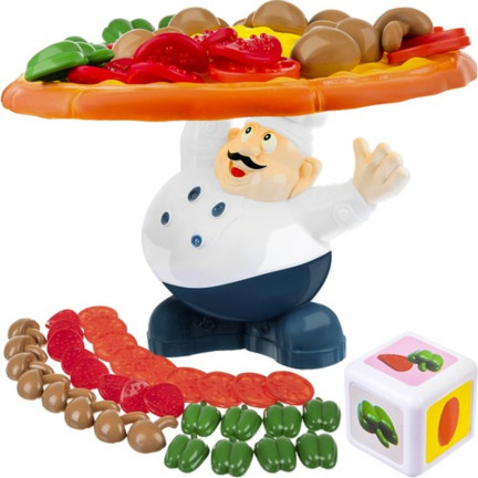 TG71195 PIZZA GAME FAMILY ARCADE PUZZLE STACK PIZZA MASTER