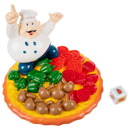 TG71195 PIZZA GAME FAMILY ARCADE PUZZLE STACK PIZZA MASTER
