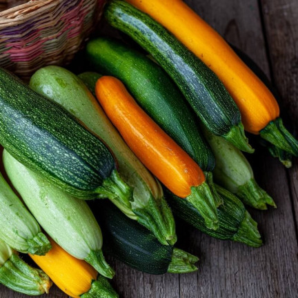 W1261 CUKINIA MIX ODMIAN CUCURBITA RÓŻNE KOLORY KSZTAŁT KWIATY 3G