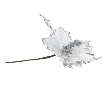 CV09145-1 BETHLEHEMIC STERN AUF PIK POINSECTION WEISS GEBROCHEN DEKORATIVE STRASSE