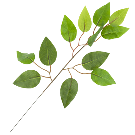 CV07555 FICUS BLATT DEKORATIVER ZWEIG DEKORATIVER FICUS