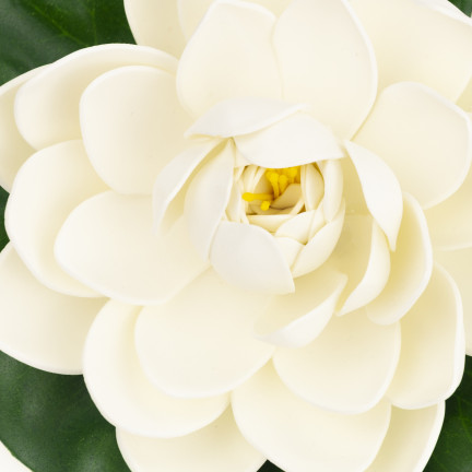 Water lily, floating artificial flower, lotus flower, for a pond, foam