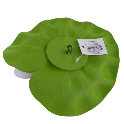Water lily, floating artificial flower, lotus flower, for a pond, foam, pink
