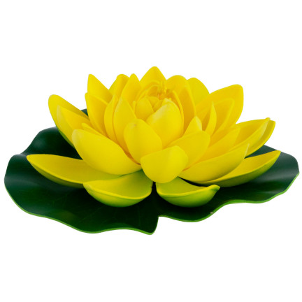 CV07908-3 SEEROSE KÜNSTLICHE LOTOSBLUME SCHWIMMEND TEICH SCHWIMMENDE ATTRAPPE