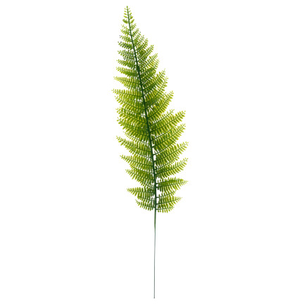 CV11682 PAPROĆ JAK ŻYWA SZTUCZNA PAPROTKA GAŁĄZKA SILIKONOWY LIŚĆ NA PIKU 50 cm