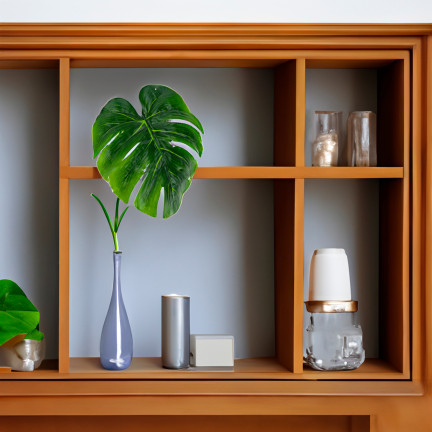 CV13755 Monstera-Blatt, künstliches Blatt für Vase, Monstera, für Dekoration, Monstera-Blatt für Sträuße, künstliche Blumen