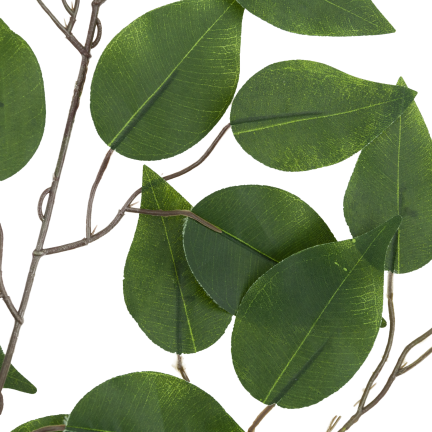 CV33351-2 FICUS BLATT KÜNSTLICHER DEKORATIVER ZWEIG FÜR STRÄUSSE VASEN